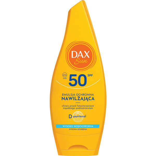 Увлажняющая защитная эмульсия с spf50, 175 мл Dax Sun
Увлажняющая защитная эмульсия с spf50, 175 мл Dax Sun