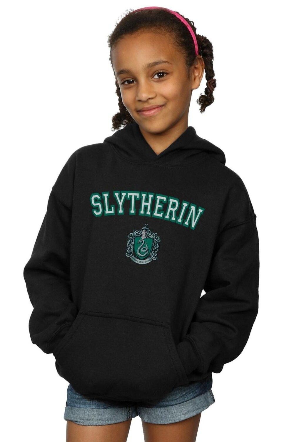 Толстовка с гербом Слизерина Harry Potter, черный
Толстовка с гербом Слизерина Harry Potter, черный