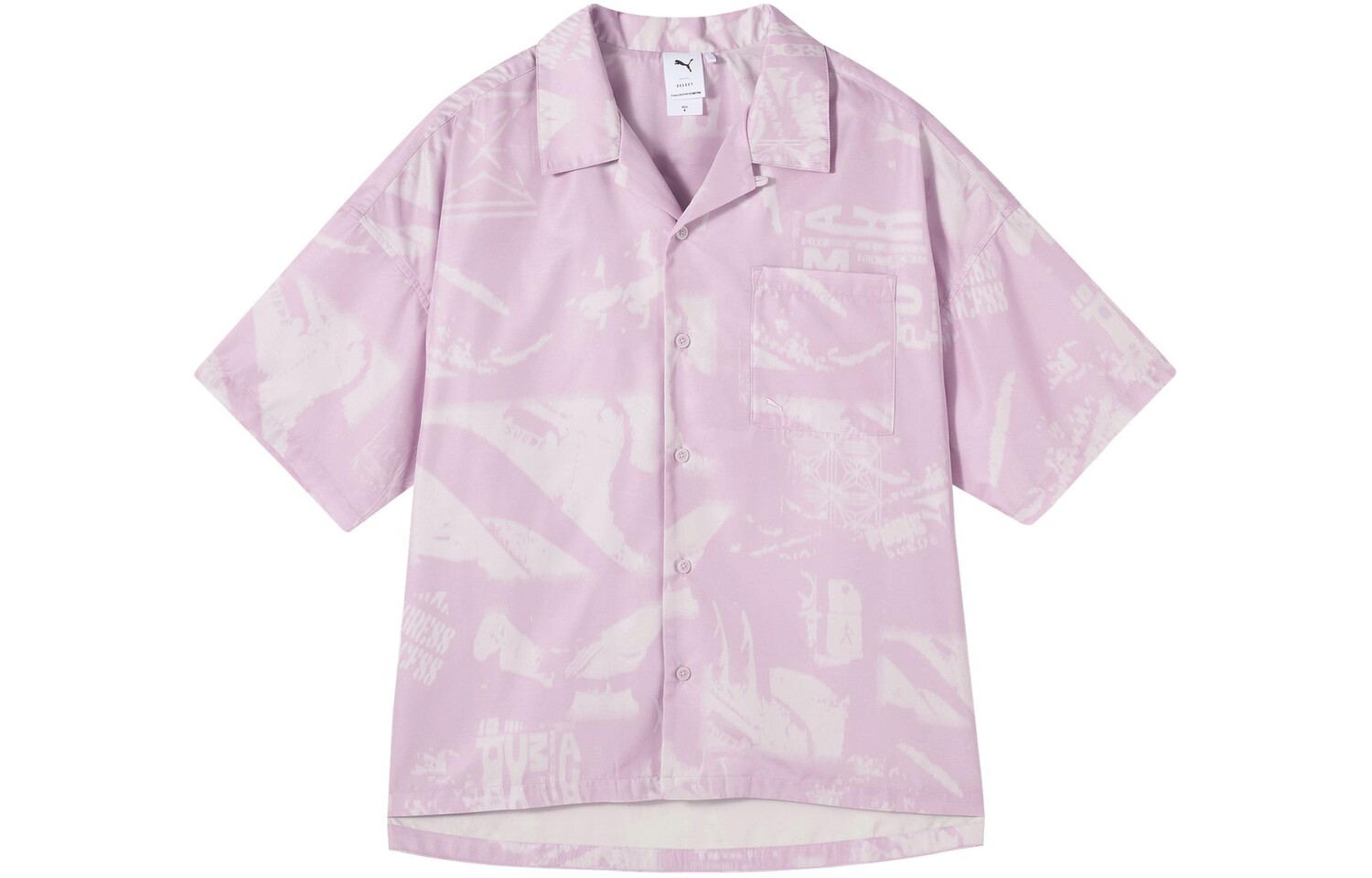 Рубашка унисекс светло-фиолетовая Puma, светло-фиолетовый 
Рубашка унисекс светло-фиолетовая Puma, светло-фиолетовый