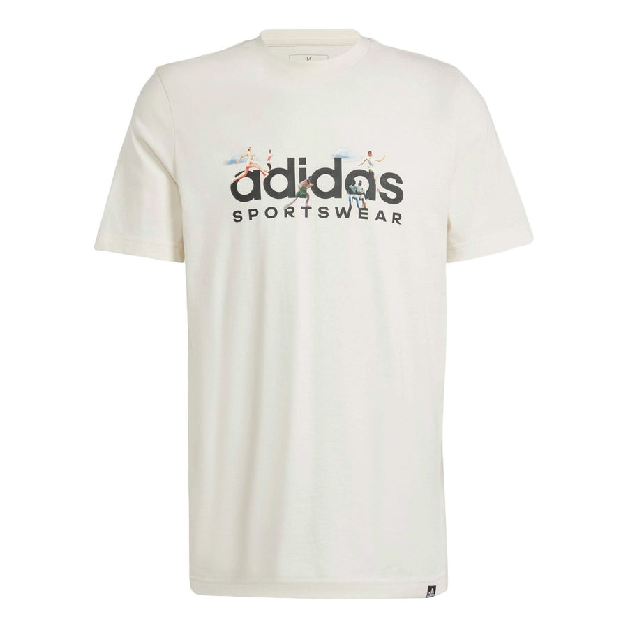 Футболка adidas Landscape Sportswear Graphic T-shirt 'Beige', бежевый 
Футболка adidas Landscape Sportswear Graphic T-shirt 'Beige', бежевый