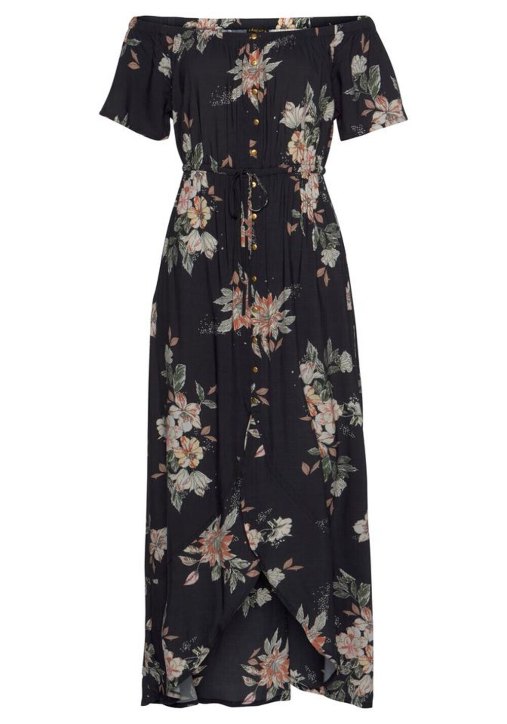 Летнее платье Lascana, черный
Летнее платье Lascana, черный