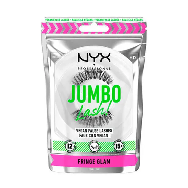 Веганские накладные ресницы Jumbo Lash Vegan False Lashes Nyx Professional Make Up, цвет fringe glam
Веганские накладные ресницы Jumbo Lash Vegan False Lashes Nyx Professional Make Up, цвет fringe glam