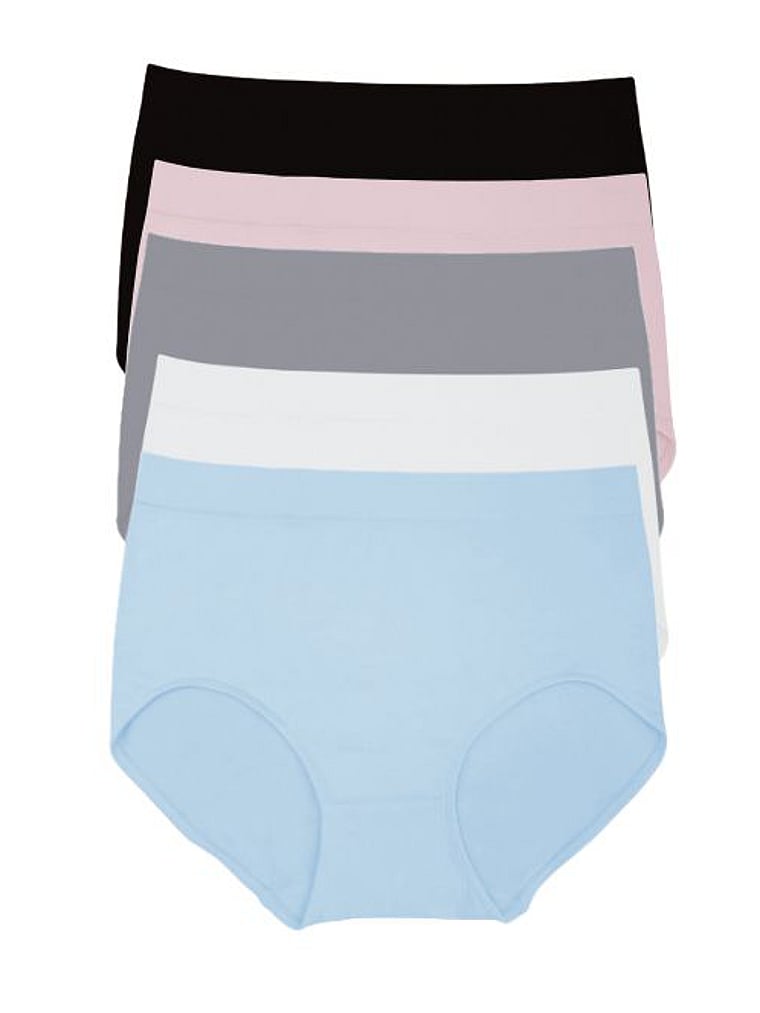 Упаковка из 5 трусиков-слипов с полным покрытием Mindd, spring mix: icy blue/mist/white/blush/black
Упаковка из 5 трусиков-слипов с полным покрытием Mindd, spring mix: icy blue/mist/white/blush/black