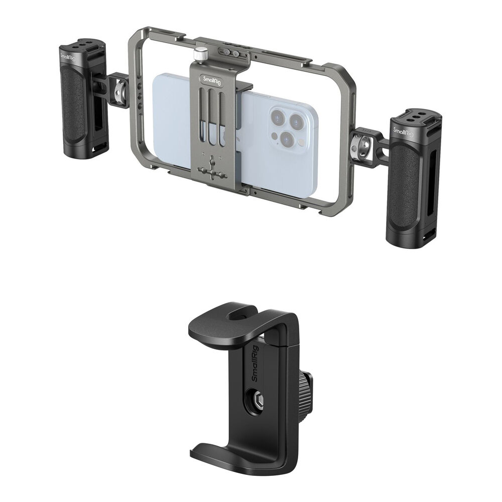 SmallRig All-in-One Video Kit Basic with Power Bank Clamp and
SmallRig All-in-One Video Kit Basic with Power Bank Clamp and