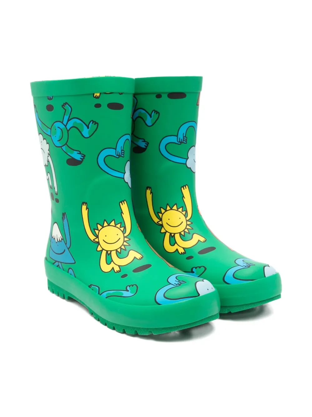 Резиновые сапоги с мультяшным принтом Stella McCartney Kids, зеленый
Резиновые сапоги с мультяшным принтом Stella McCartney Kids, зеленый