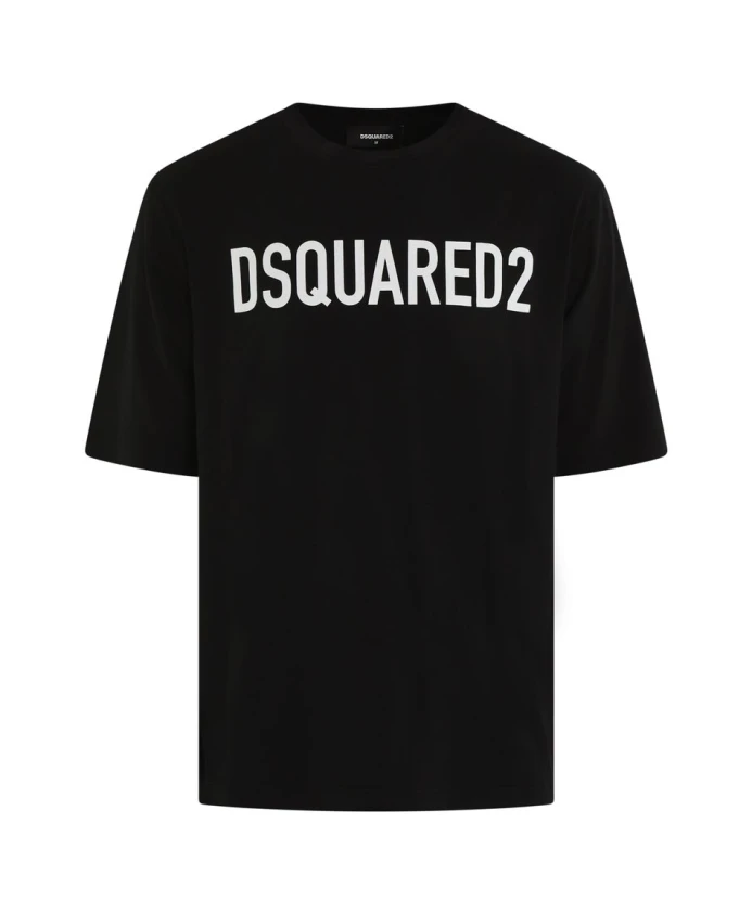 Экологически чистая черная футболка Dsquared2, черный
Экологически чистая черная футболка Dsquared2, черный