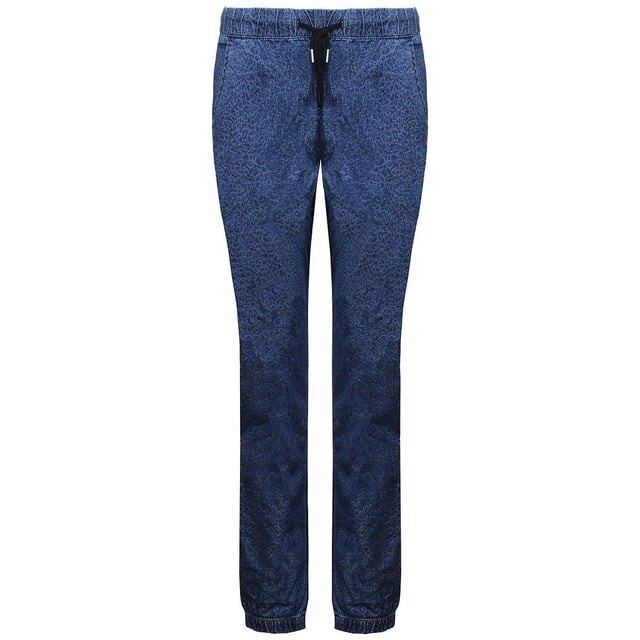 Женские брюки с принтом от стены от стены Vans, синий 
Женские брюки с принтом от стены от стены Vans, синий