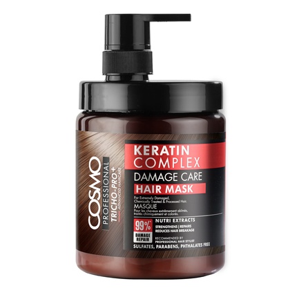 Маска для волос Keratin Complex Damage Care 1000ml
Маска для волос Keratin Complex Damage Care 1000ml