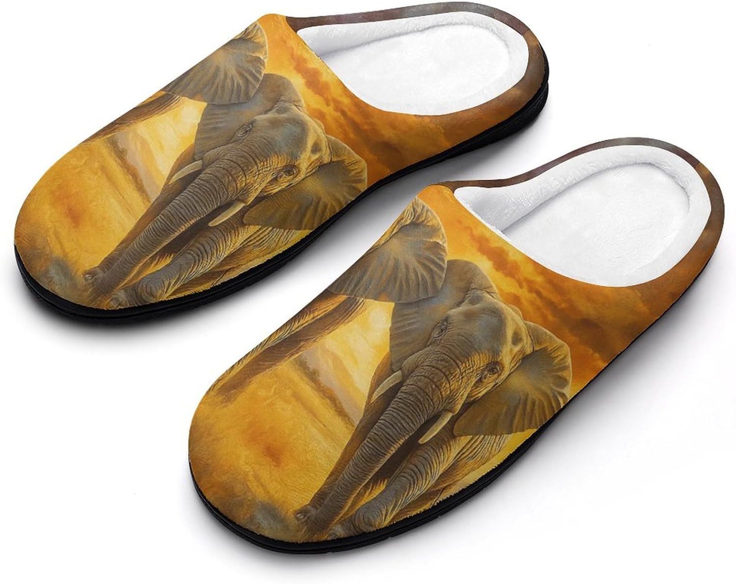 Домашние тапочки KKdskkds Majestic Two Elephants at The Sunset из хлопка, нескользящие, уютные, теплые, дышащие
Домашние тапочки KKdskkds Majestic Two Elephants at The Sunset из хлопка, нескользящие, уютные, теплые, дышащие
