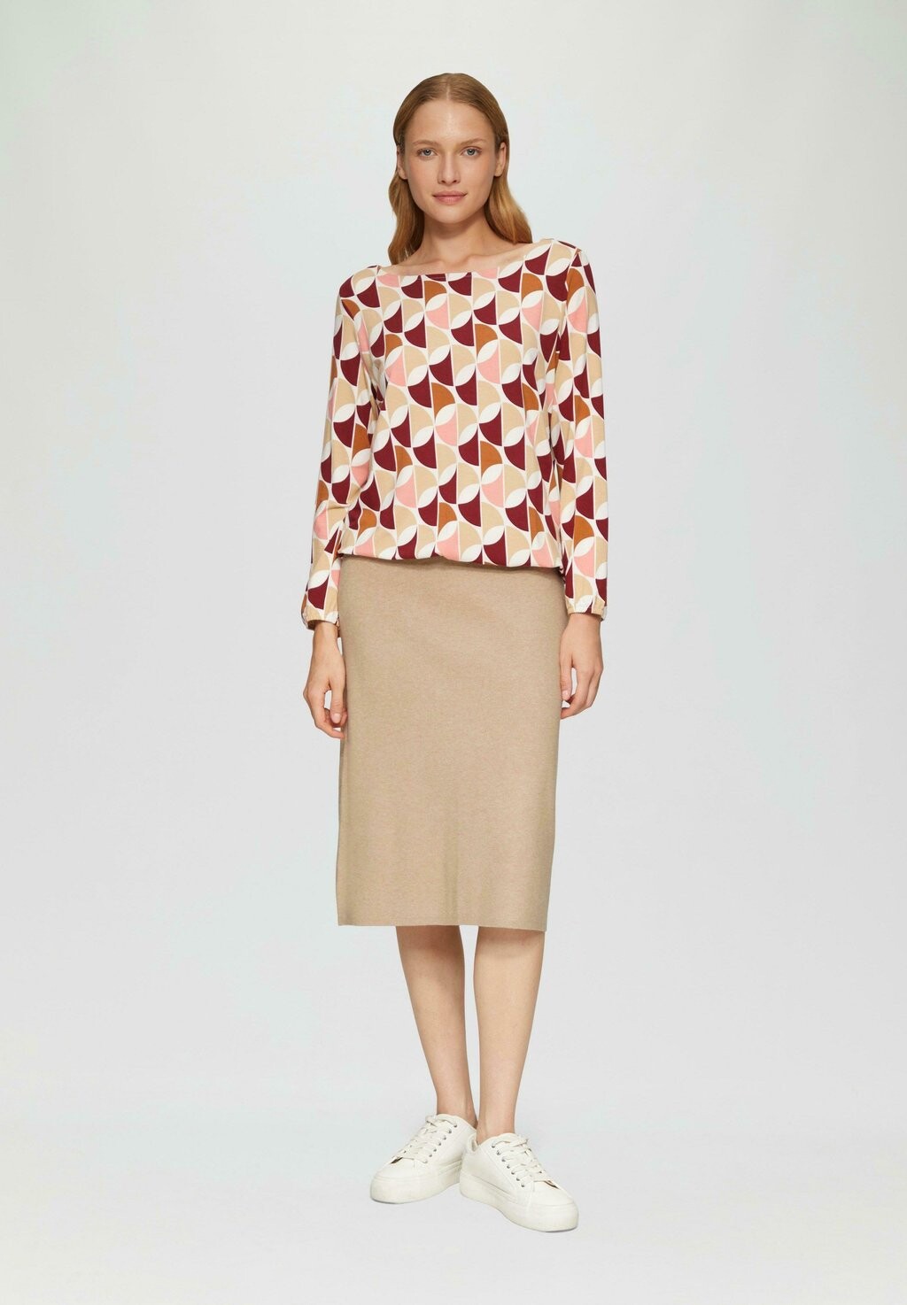 Юбка-карандаш s.Oliver, светло-коричневый
Юбка-карандаш s.Oliver, светло-коричневый