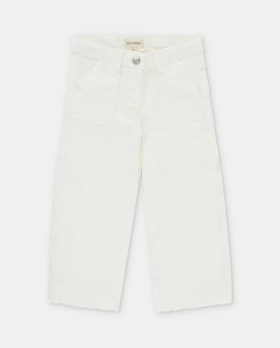 Детские саржевые брюки с шлевками на поясе и необработанными карманами Martín Aranda, бежевый
Детские саржевые брюки с шлевками на поясе и необработанными карманами Martín Aranda, бежевый