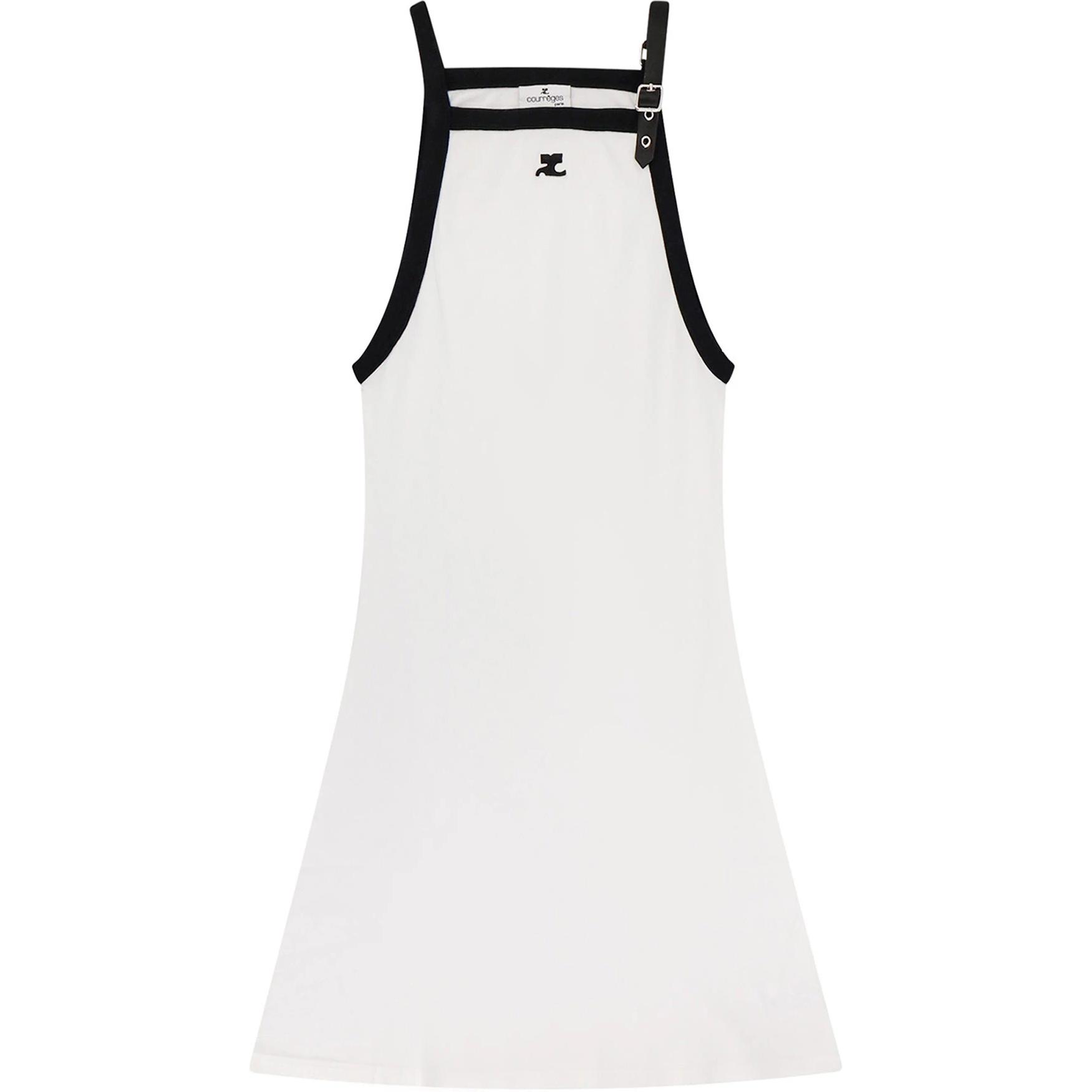 Футболка с детализированным вырезом халтер COURREGES, классический белый
Футболка с детализированным вырезом халтер COURREGES, классический белый