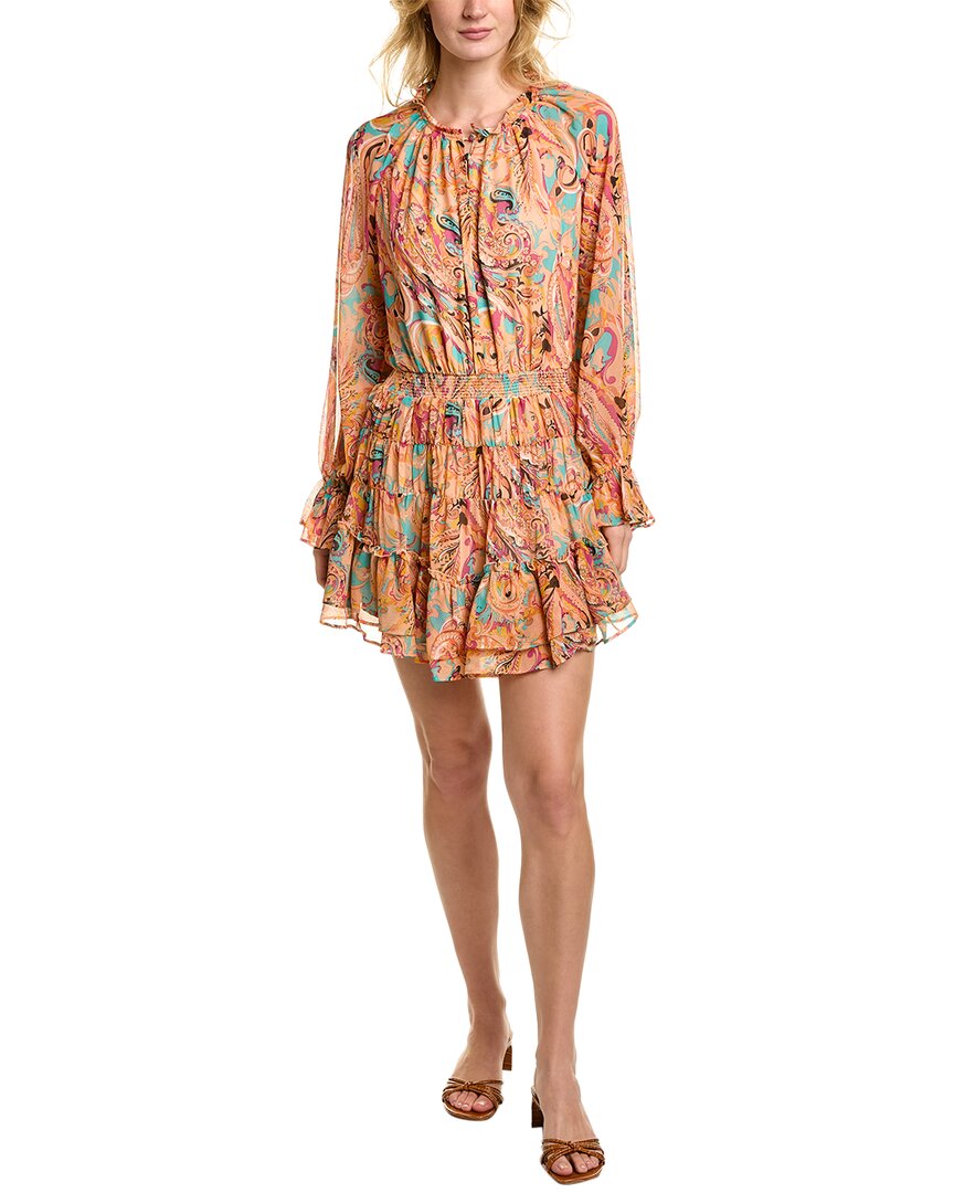 FATE Джинсовое шифоновое мини-платье, оранжевый
FATE Джинсовое шифоновое мини-платье, оранжевый