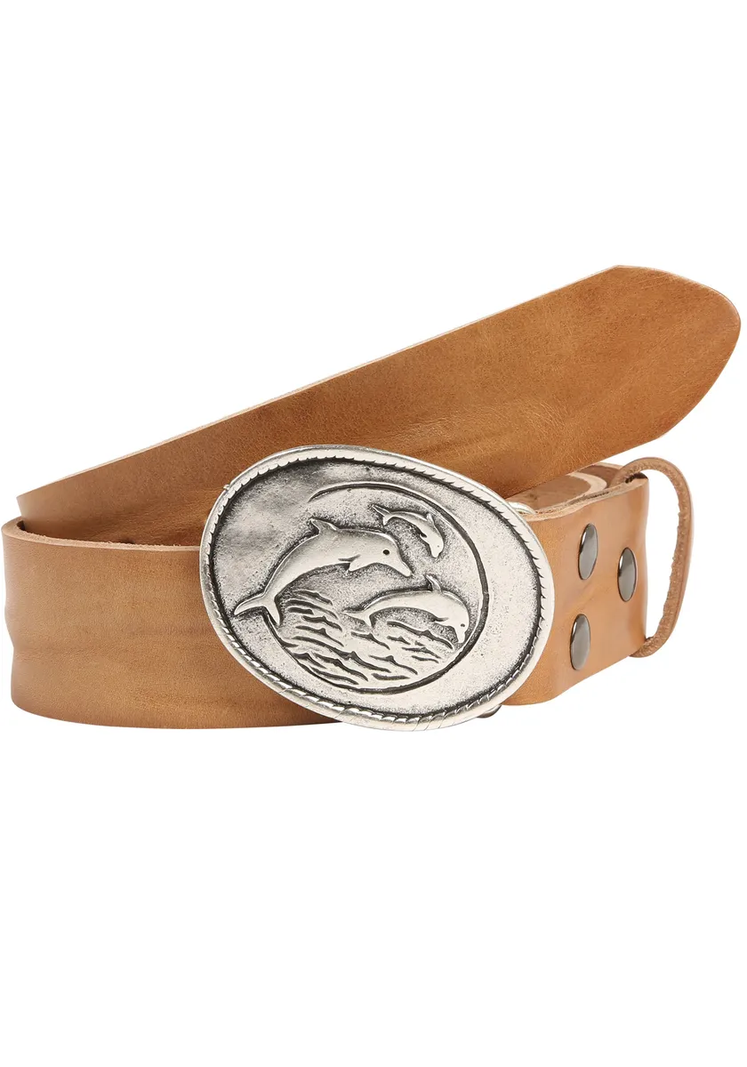 Ремень LIFE RING by showroom 019° кожаный со сменной застежкой "Dolphin Family Oval Silver" Rettungsring By Showroom 019°, цвет Cognac
Ремень LIFE RING by showroom 019° кожаный со сменной застежкой "Dolphin Family Oval Silver" Rettungsring By Showroom 019°, цвет Cognac