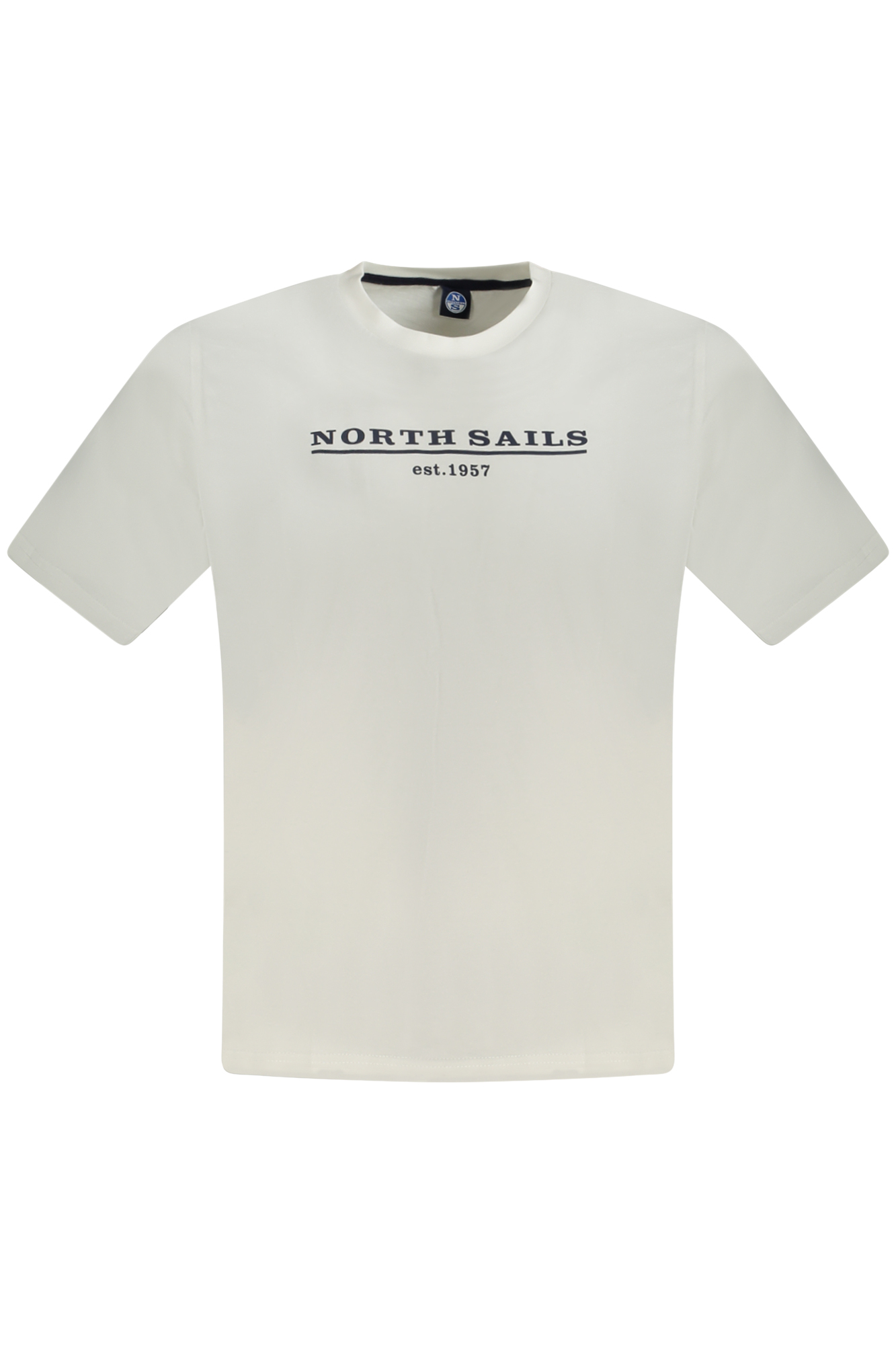 Футболка мужская North Sails с коротким рукавом и надписью, белый 
Футболка мужская North Sails с коротким рукавом и надписью, белый