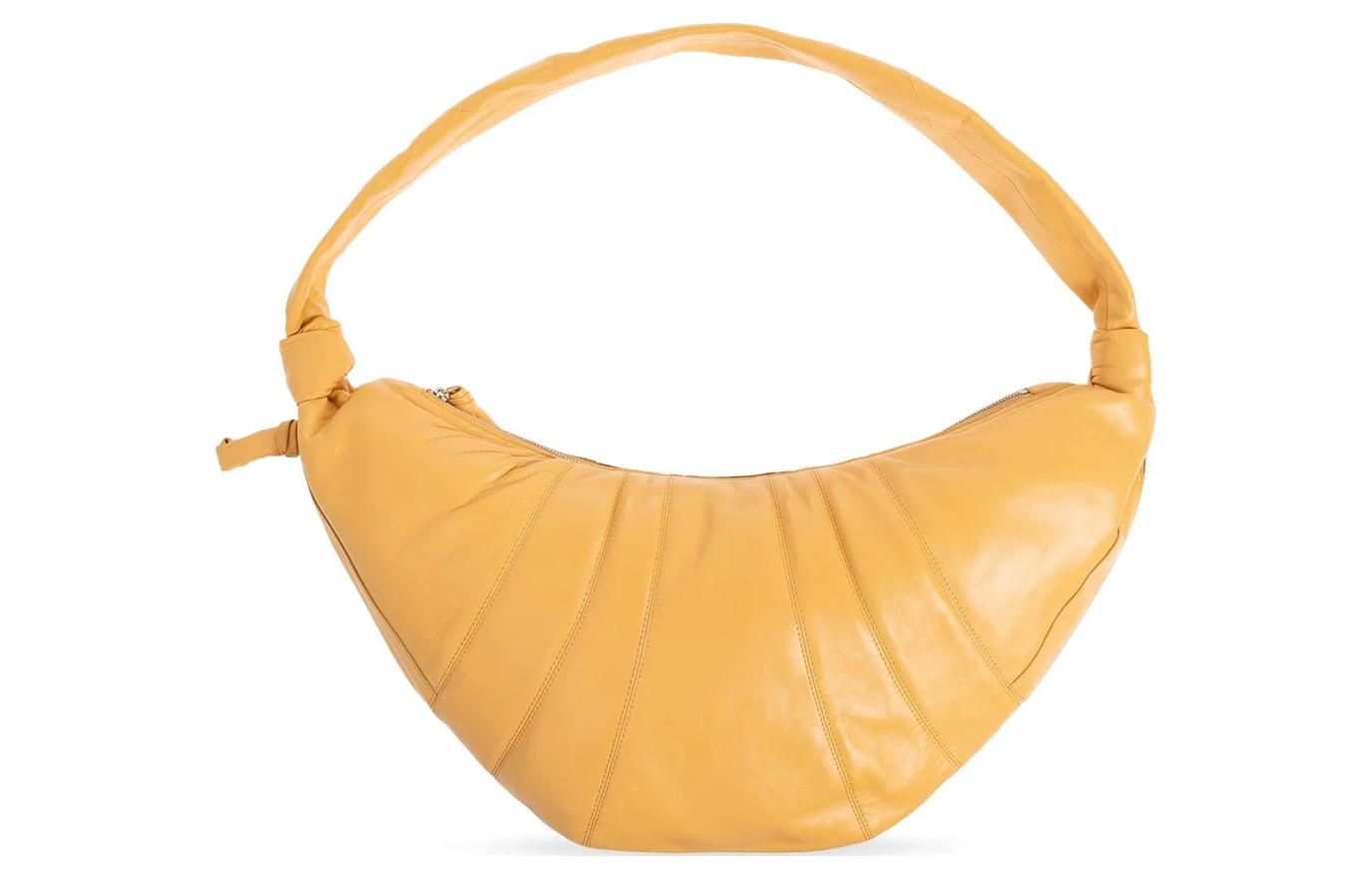 Lemaire Сумка-круассан из овечьей кожи, женская, желтого цвета
Lemaire Сумка-круассан из овечьей кожи, женская, желтого цвета