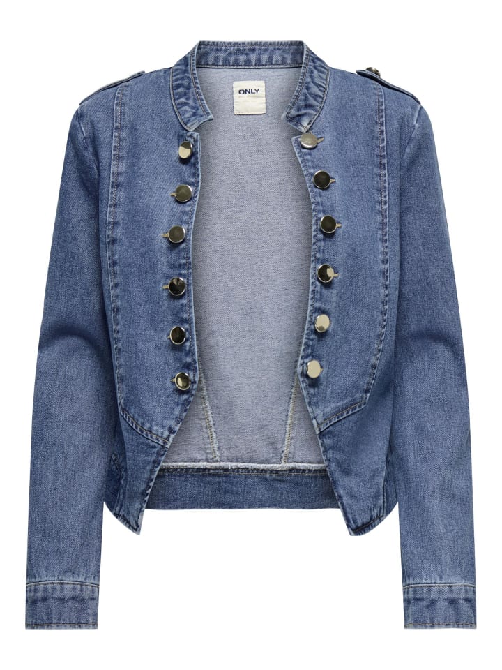 Джинсовая куртка ONLY, Средне-синий деним
Джинсовая куртка ONLY, Средне-синий деним