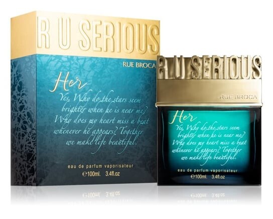 Парфюмированная вода, 100 мл Afnan, Rue Broca R U Serious Her
Парфюмированная вода, 100 мл Afnan, Rue Broca R U Serious Her