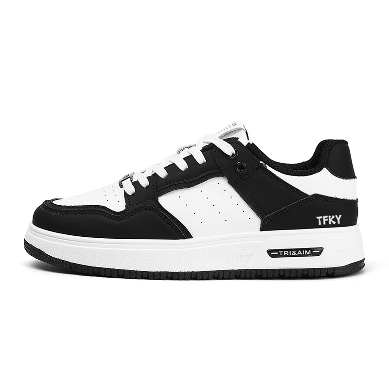 Кроссовки TFKY Skateboarding Shoes Men Low-top, белый/черный
Кроссовки TFKY Skateboarding Shoes Men Low-top, белый/черный
