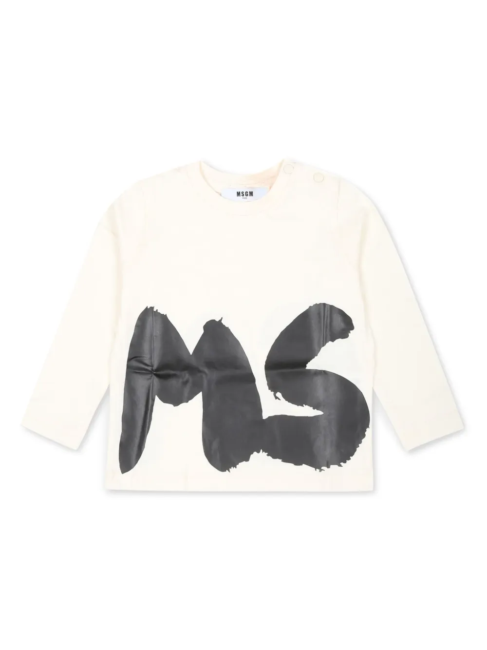Топ с длинными рукавами и логотипом Msgm Kids, слоновая кость
Топ с длинными рукавами и логотипом Msgm Kids, слоновая кость