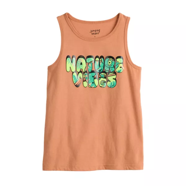 Базовая майка для мальчиков 4-12 лет Jumping Beans, цвет tan nature vibes
Базовая майка для мальчиков 4-12 лет Jumping Beans, цвет tan nature vibes