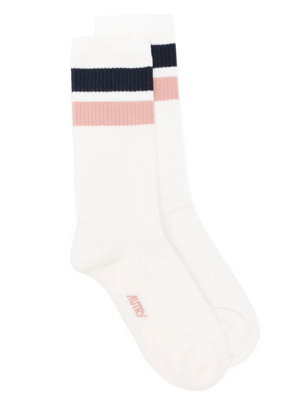 Полосатые носки в рубчик AUTRY, белый
Полосатые носки в рубчик AUTRY, белый