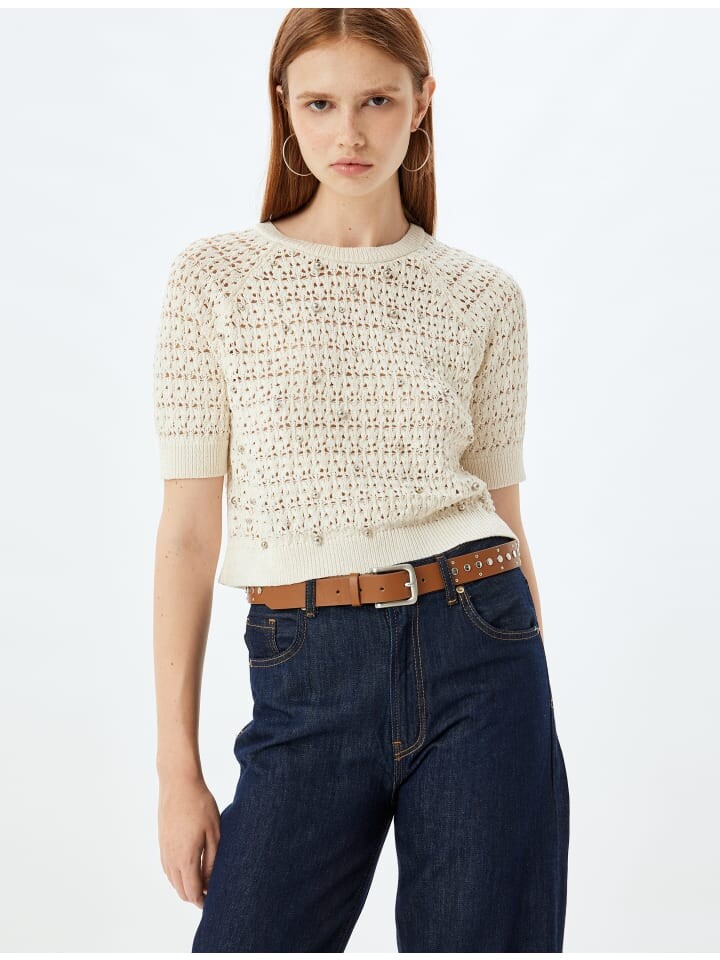 Свитер KOTON, экрю
Свитер KOTON, экрю