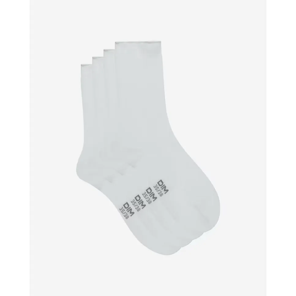 В упаковке 2 очень мягких коротких женских носка с плоскими швами Dim, белый
В упаковке 2 очень мягких коротких женских носка с плоскими швами Dim, белый