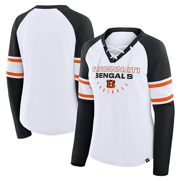 Женская футболка с длинным рукавом и v-образным вырезом cincinnati bengals redzone blitz package raglan lace-up в бело-черном цвете Fanatics, Черный, Женская футболка с длинным рукавом и v-образным вырезом cincinnati bengals redzone blitz package raglan l
Женская футболка с длинным рукавом и v-образным вырезом cincinnati bengals redzone blitz package raglan lace-up в бело-черном цвете Fanatics, Черный, Женская футболка с длинным рукавом и v-образным вырезом cincinnati bengals redzone blitz package raglan l