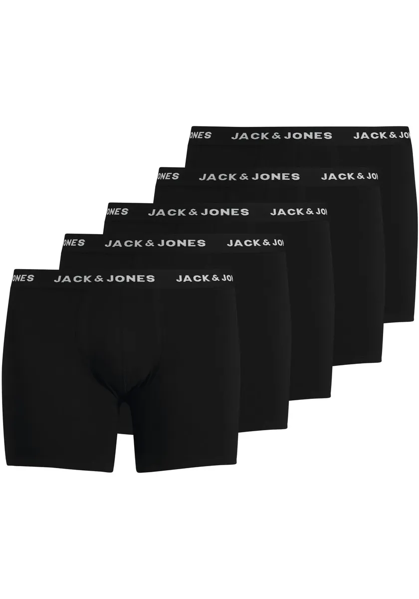 Боксерские шорты Jack & Jones PlusSize "JACHUEY TRUNKS 5 PACK NOOS PLS" (5 шт. в упаковке, 5 шт. в упаковке), черный
Боксерские шорты Jack & Jones PlusSize "JACHUEY TRUNKS 5 PACK NOOS PLS" (5 шт. в упаковке, 5 шт. в упаковке), черный