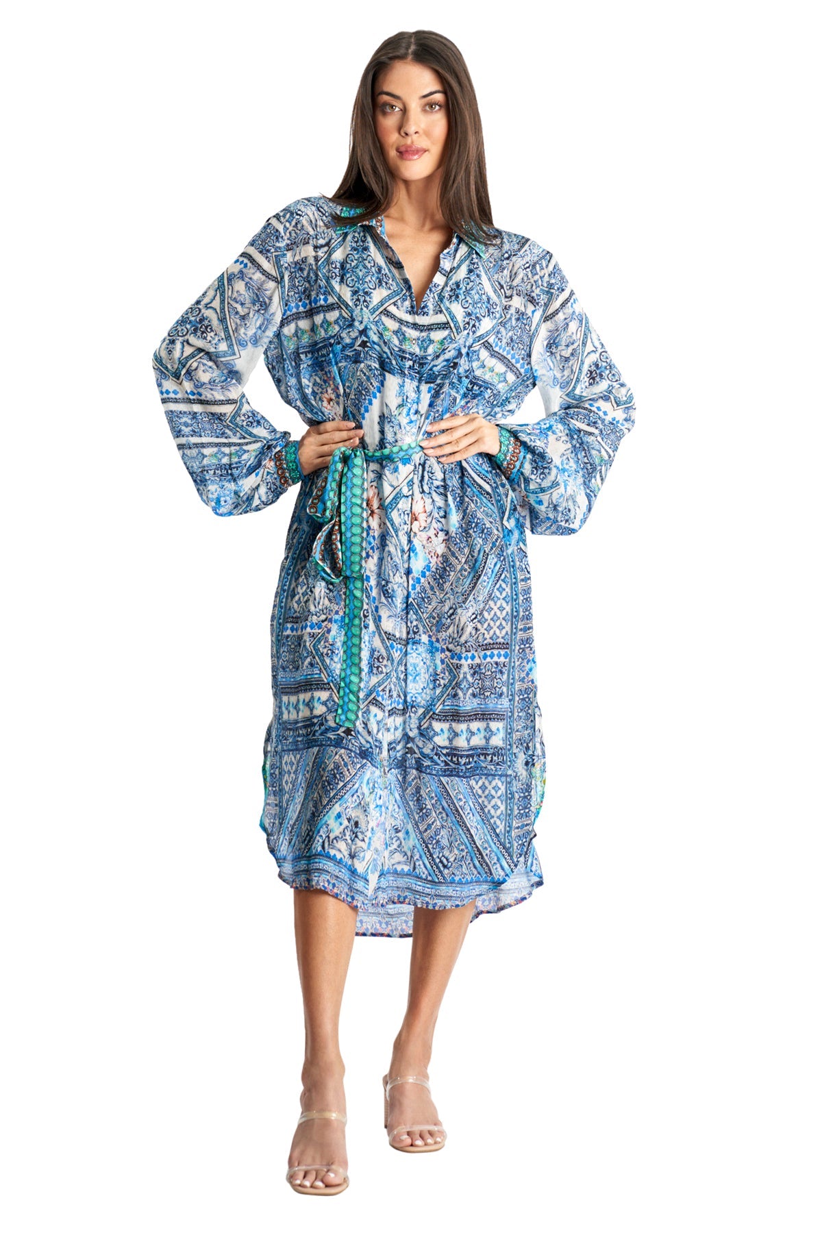 Флора Парадайз Расслабленная рубашка La Moda Clothing, мультиколор
Флора Парадайз Расслабленная рубашка La Moda Clothing, мультиколор