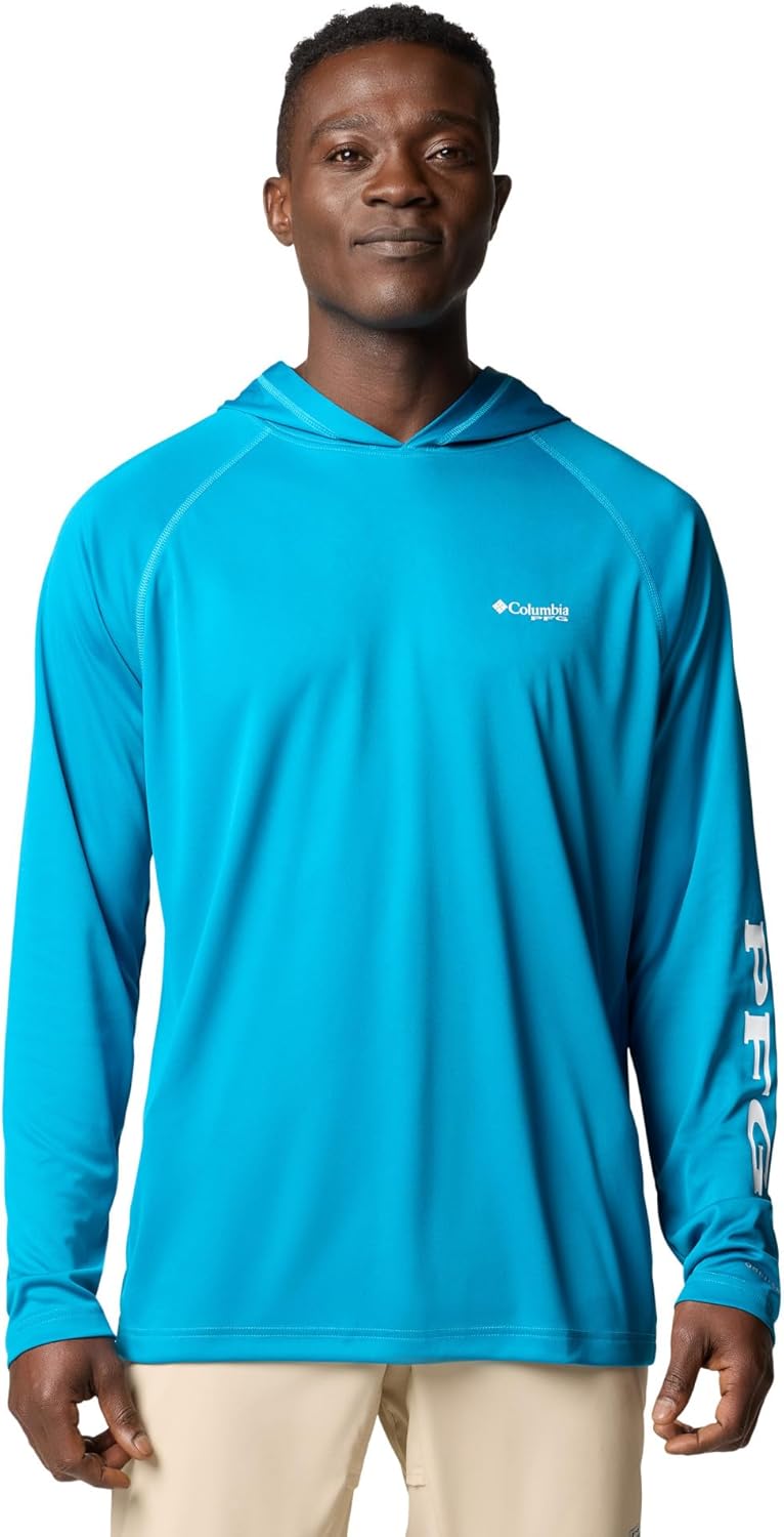 Терминал такл сан худи для мужчин Columbia, отводящий влагу, Blue Echo/White Logo
Терминал такл сан худи для мужчин Columbia, отводящий влагу, Blue Echo/White Logo