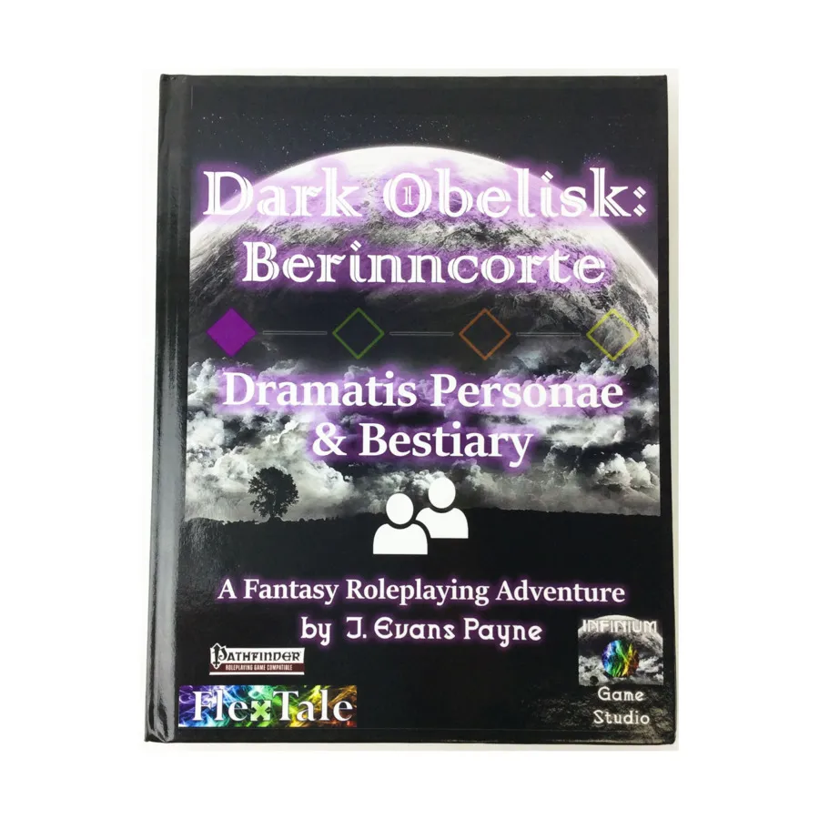 Dark Obelisk - Berinncorte Dramatis Personae & Bestiary (Pathfinder), Dark Obelisk (Infinium), твердый переплет
Dark Obelisk - Berinncorte Dramatis Personae & Bestiary (Pathfinder), Dark Obelisk (Infinium), твердый переплет