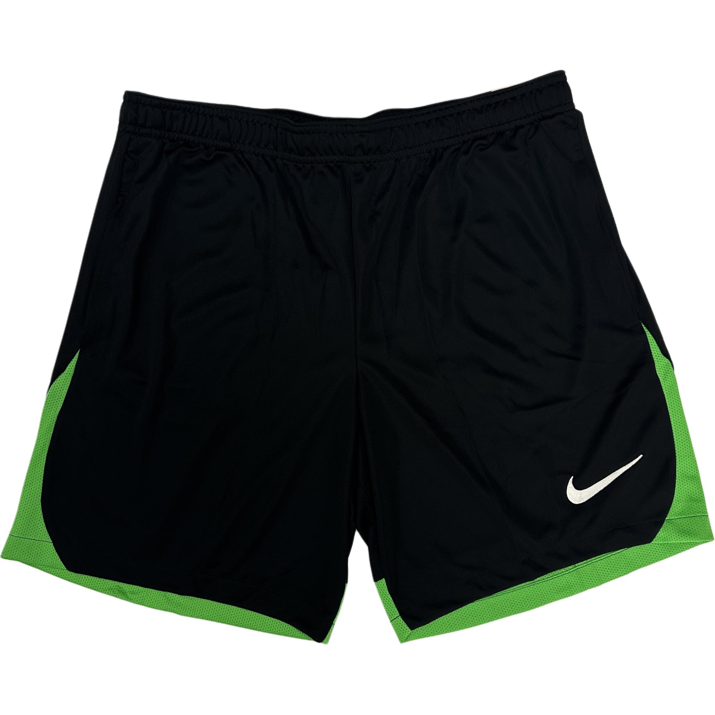 Nike Мужские спортивные шорты Dri Fit черный зеленый
Nike Мужские спортивные шорты Dri Fit черный зеленый
