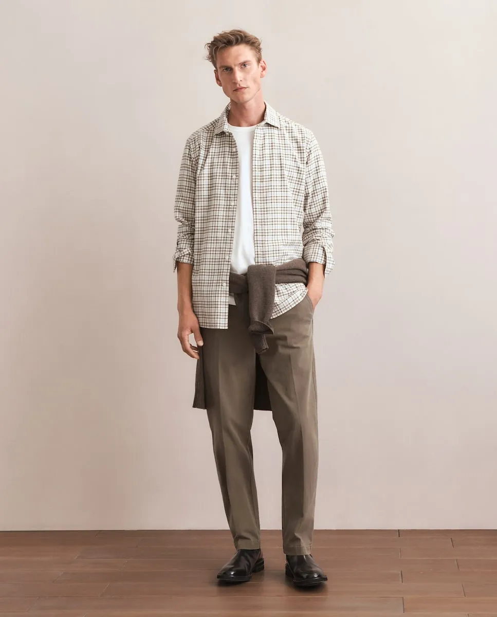 Мужские спортивные брюки стандартного кроя Emidio Tucci, хаки
Мужские спортивные брюки стандартного кроя Emidio Tucci, хаки