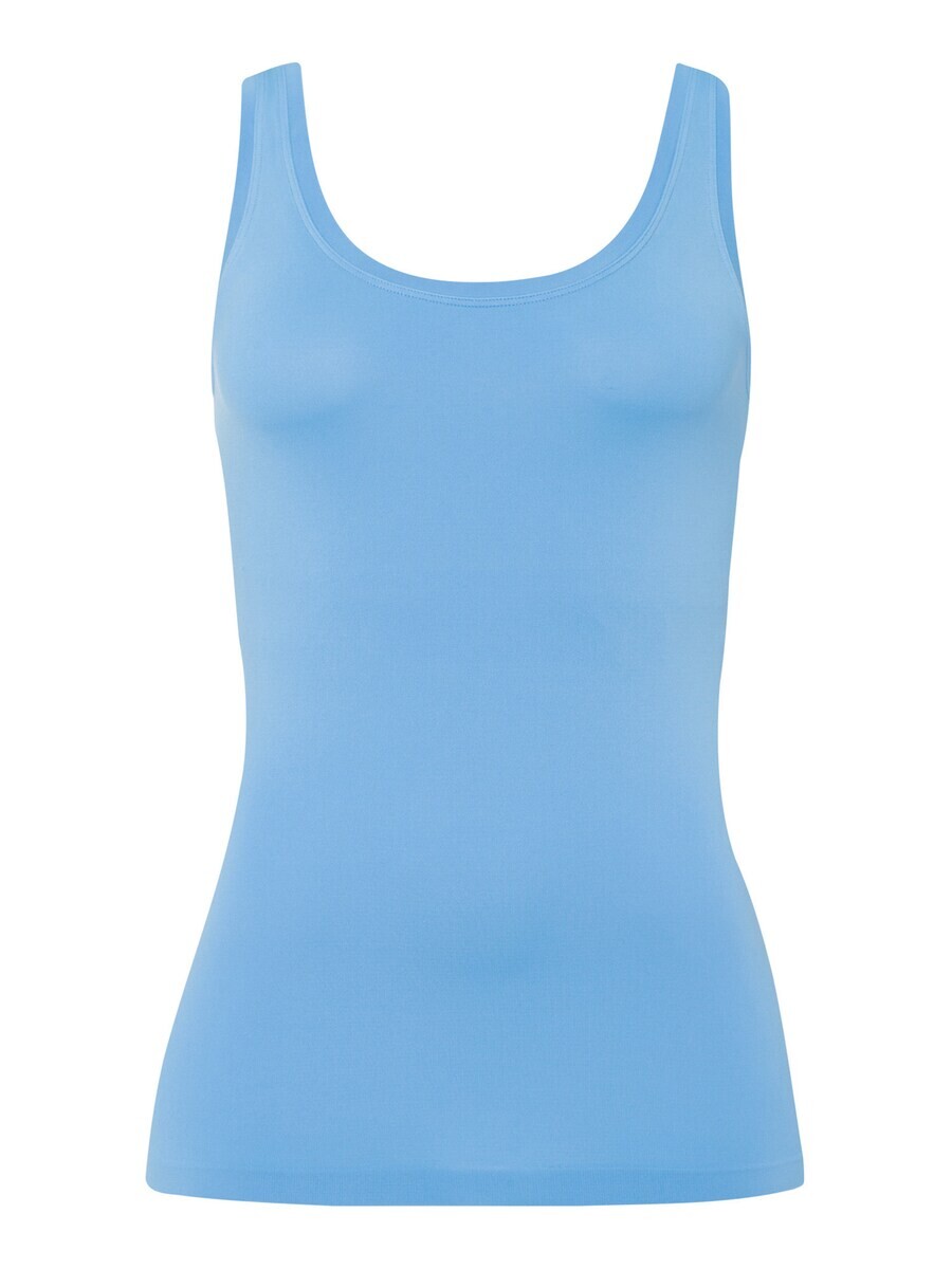 Майка Hanro Top Touch Feeling, синий 
Майка Hanro Top Touch Feeling, синий