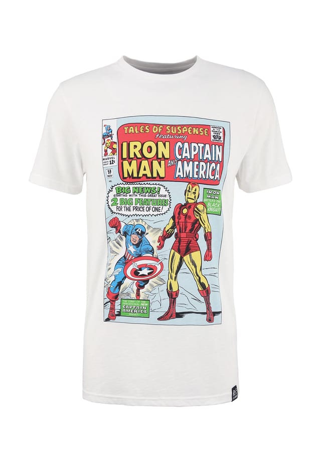 Футболка Marvel Tales of Suspense с модным принтом обложки комиксов Marvel Re:Covered, белый
Футболка Marvel Tales of Suspense с модным принтом обложки комиксов Marvel Re:Covered, белый