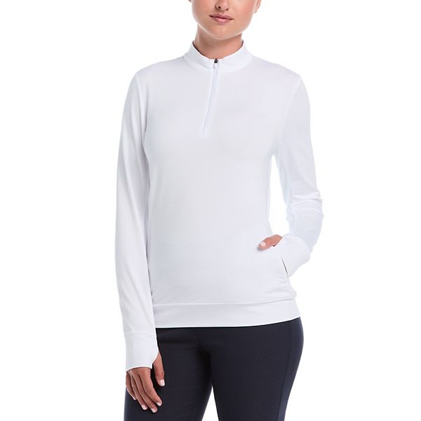 Женский легкий гольф-свитер с полузастежкой Grand Slam, White
Женский легкий гольф-свитер с полузастежкой Grand Slam, White