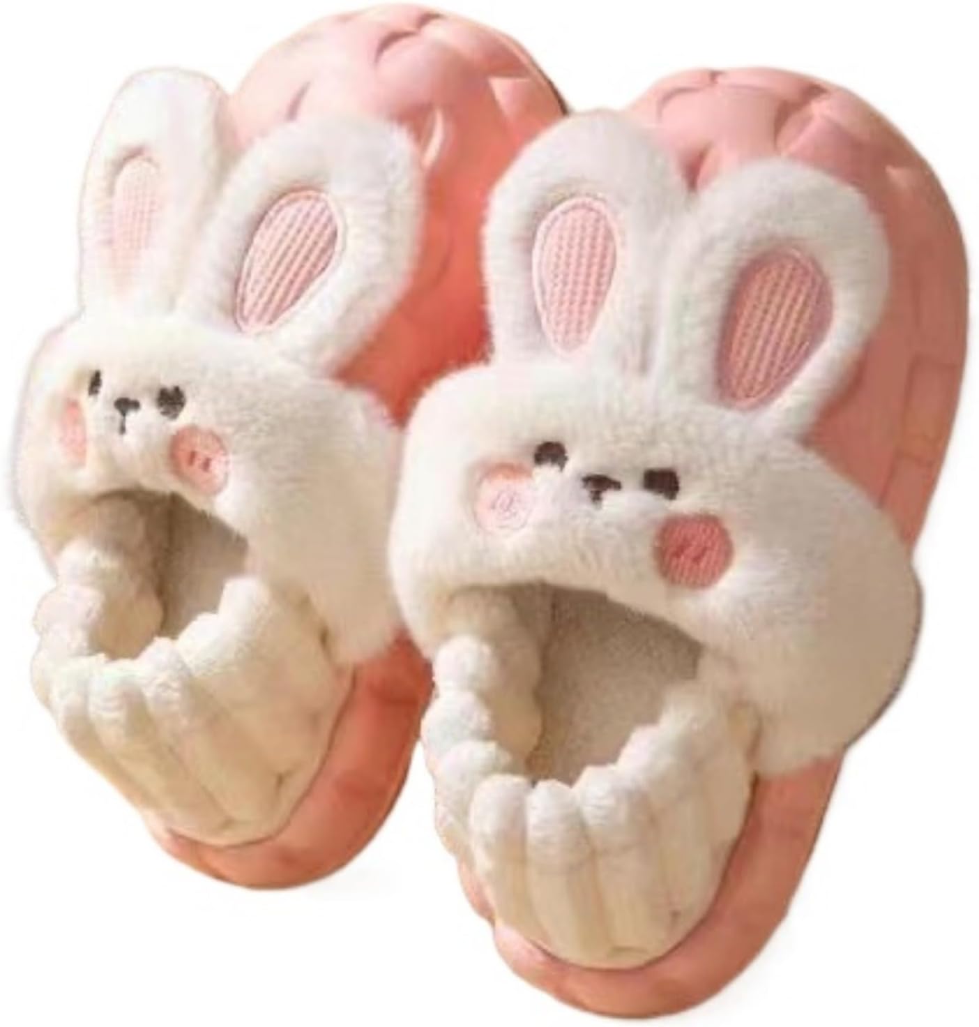 Милые тапочки-кролики для взрослых женщин и мужчин, забавные плюшевые пушистые мягкие кавайные тапочки для дома и улицы, с нескользящей подошвой, теплые Elirar, черный/розовый
Милые тапочки-кролики для взрослых женщин и мужчин, забавные плюшевые пушистые мягкие кавайные тапочки для дома и улицы, с нескользящей подошвой, теплые Elirar, черный/розовый