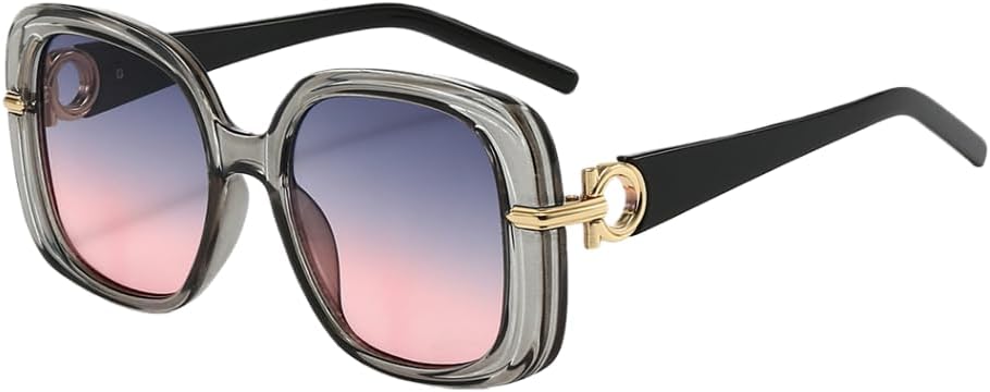 Крупные квадратные солнцезащитные очки для женщин и мужчин, ретро-винтажные очки с полой оправой, стильные солнцезащитные очки с защитой от УФ-излучения UV400 MAZNVISO, Gray
Крупные квадратные солнцезащитные очки для женщин и мужчин, ретро-винтажные очки с полой оправой, стильные солнцезащитные очки с защитой от УФ-излучения UV400 MAZNVISO, Gray