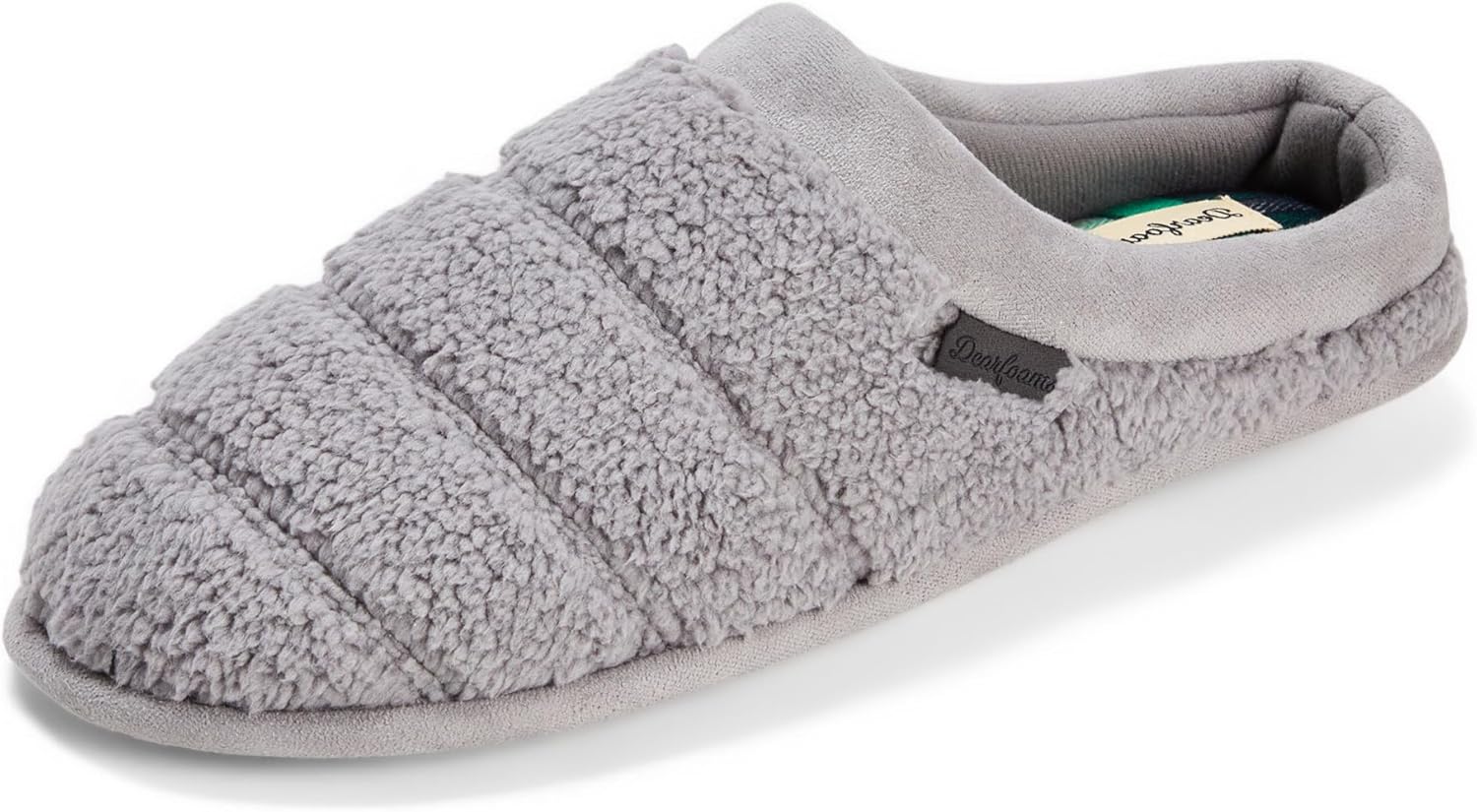 Мужские домашние тапочки Dearfoams Asher с дышащей мемори-пеной, серый
Мужские домашние тапочки Dearfoams Asher с дышащей мемори-пеной, серый