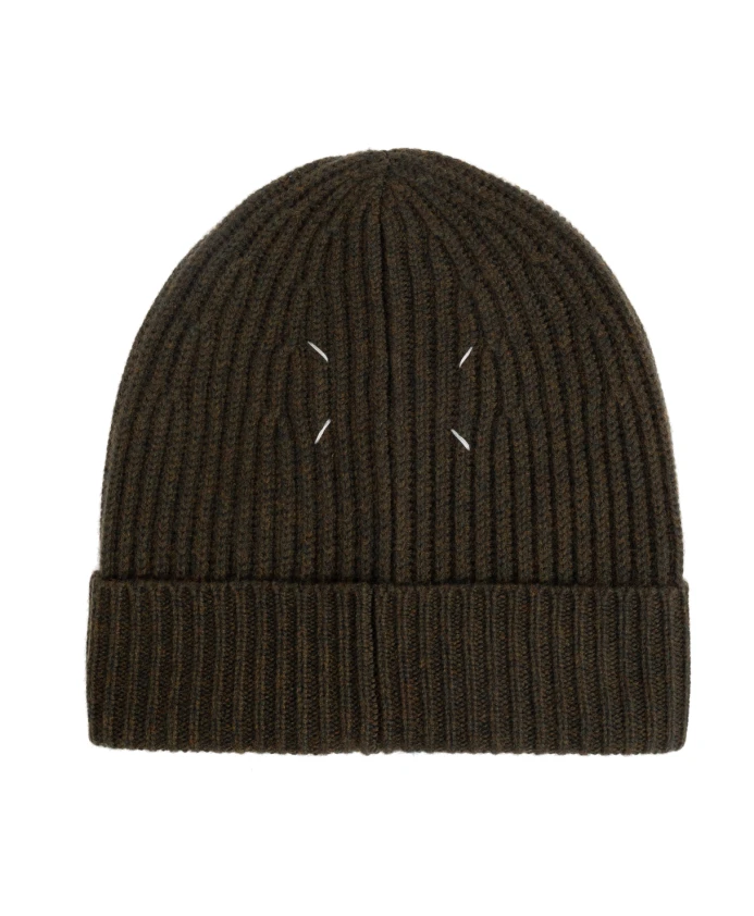 Шерстяная шапка Maison Margiela, зеленый
Шерстяная шапка Maison Margiela, зеленый