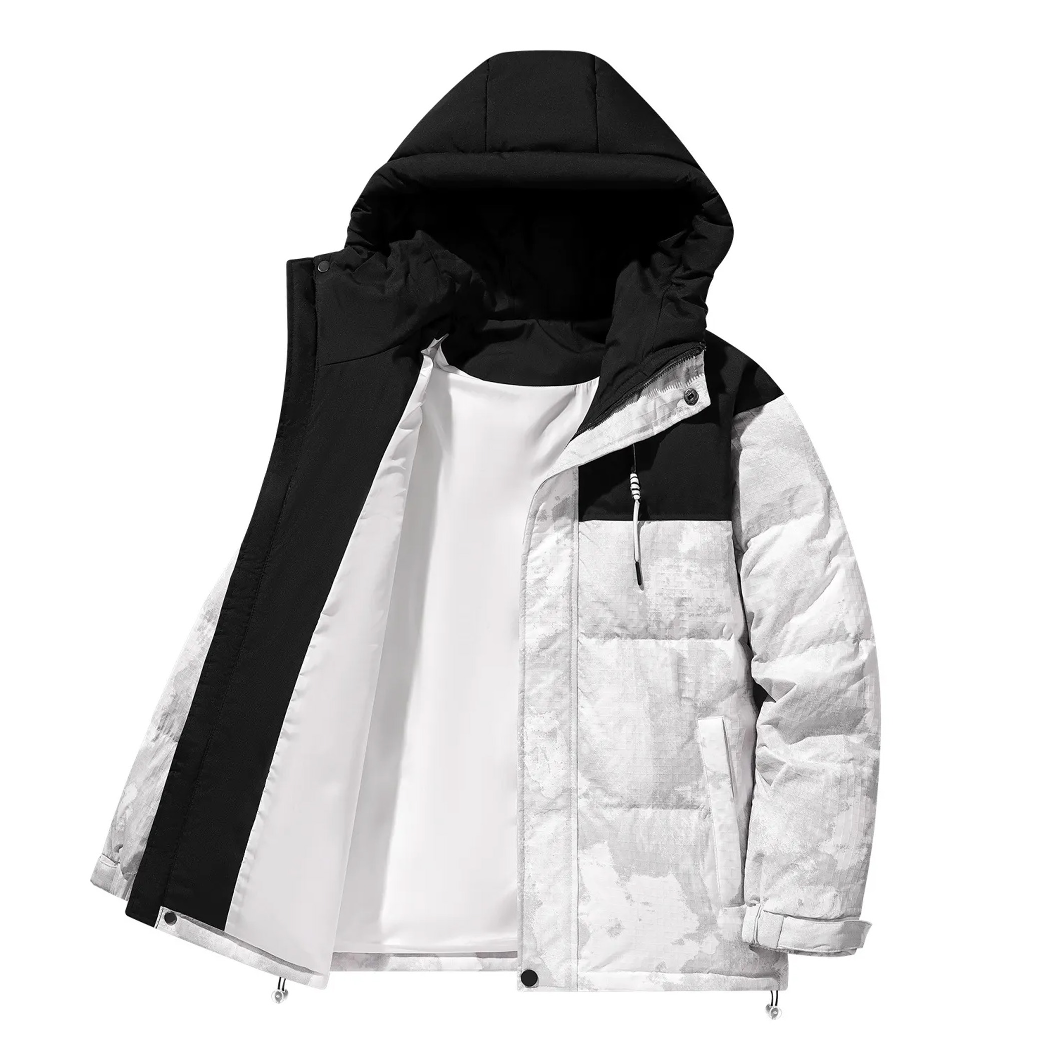 Пуховик Unisex Hooded Thickened ZIAREL, белый
Пуховик Unisex Hooded Thickened ZIAREL, белый