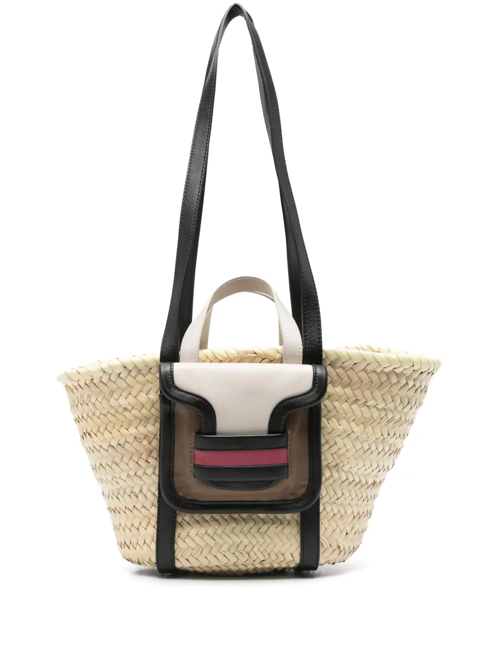 Сумка-тоут среднего размера из рафии с карманом Pierre Hardy, нейтральный
Сумка-тоут среднего размера из рафии с карманом Pierre Hardy, нейтральный