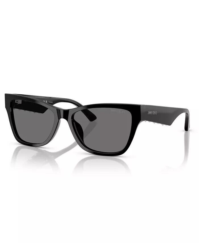 Женские поляризованные солнцезащитные очки JC5024HU Jimmy Choo, черный
Женские поляризованные солнцезащитные очки JC5024HU Jimmy Choo, черный