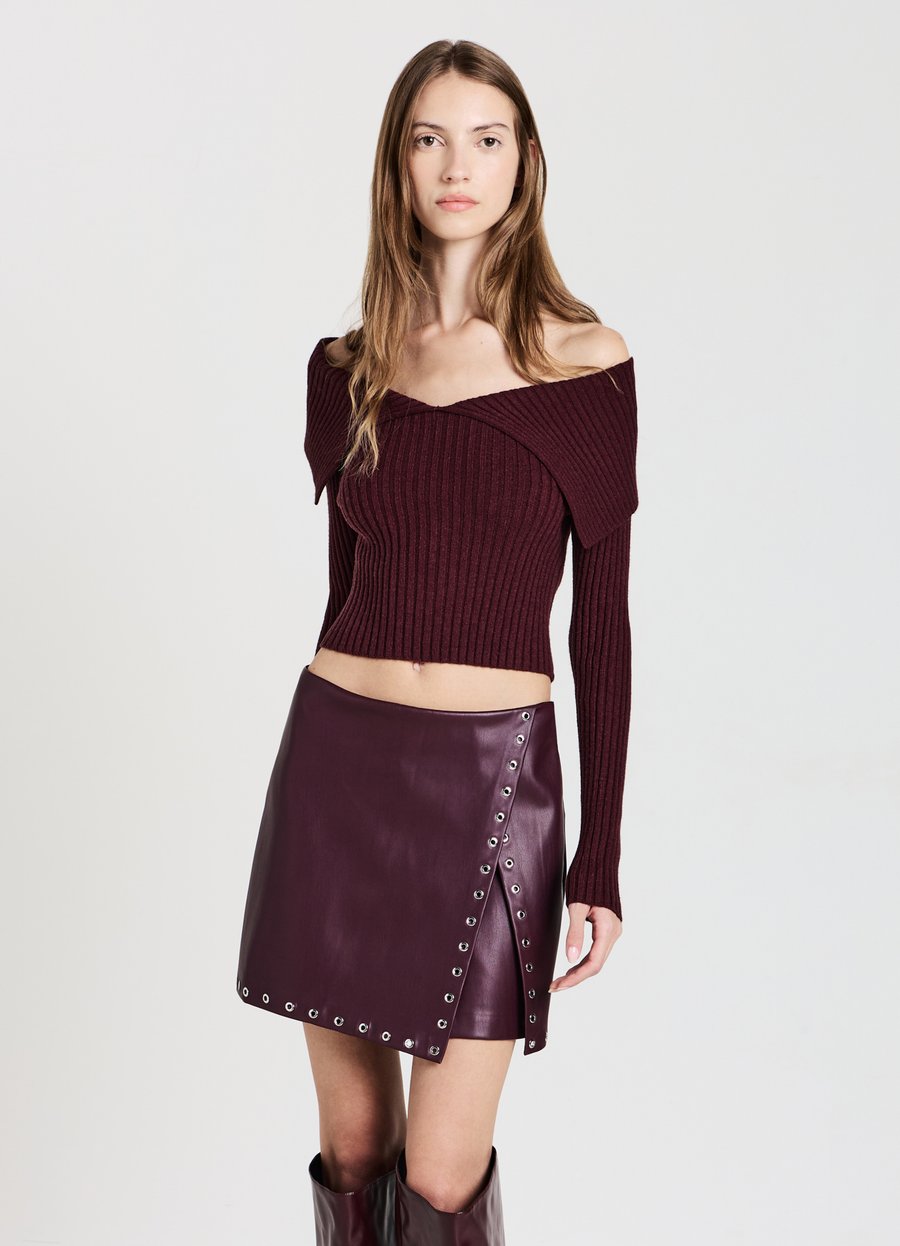 Джемпер Calliope SPALLE SCOPERTE, Bordeaux
Джемпер Calliope SPALLE SCOPERTE, Bordeaux