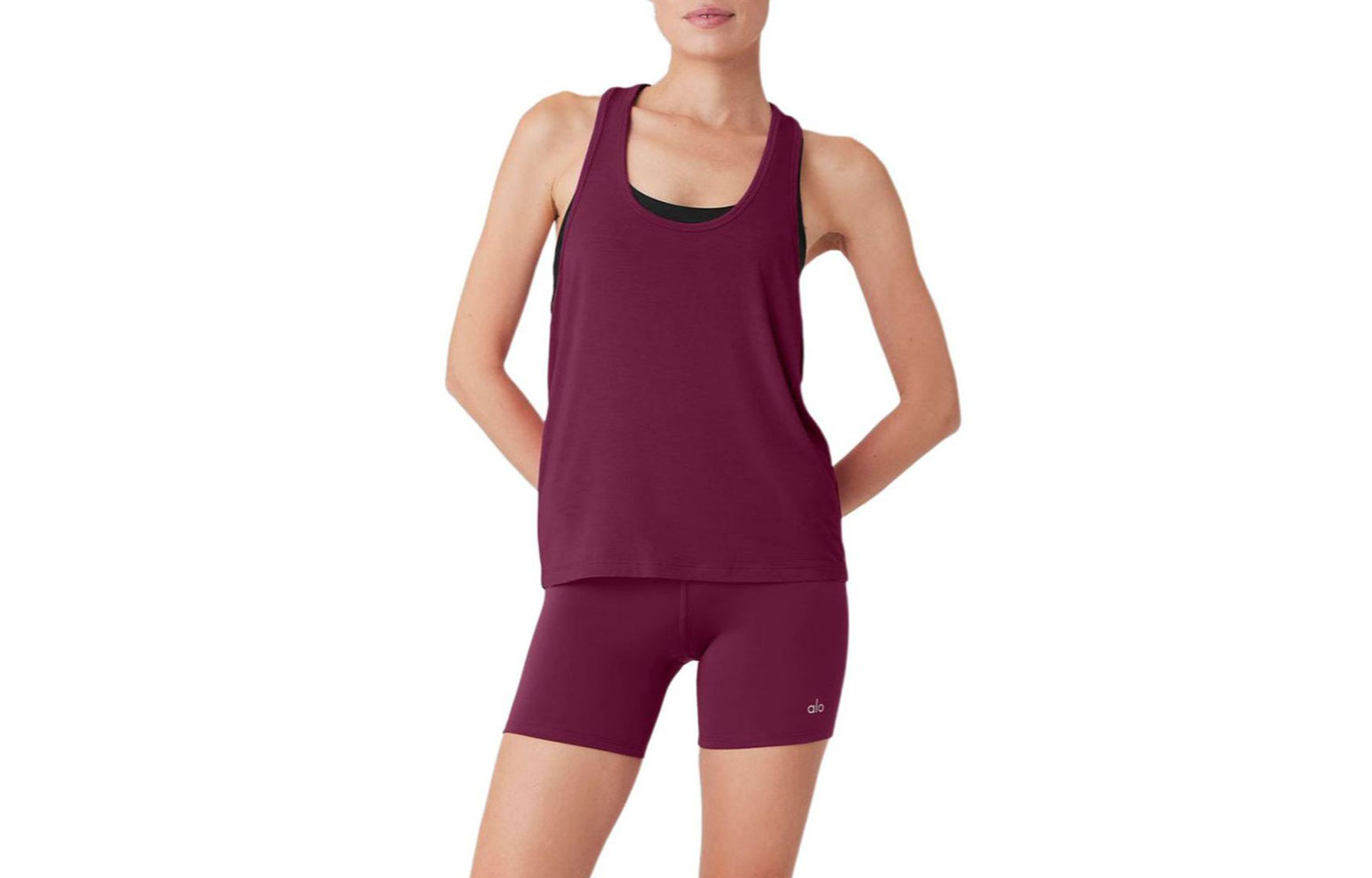 Майка женская с U-образным вырезом и умеренной спинкой-борцовкой Alo Yoga, soft mulberry
Майка женская с U-образным вырезом и умеренной спинкой-борцовкой Alo Yoga, soft mulberry