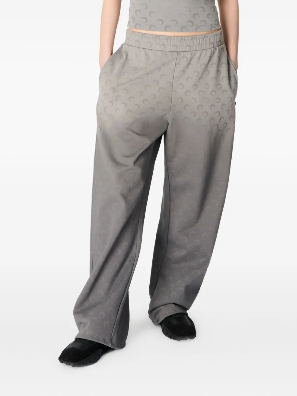 Спортивные брюки с тиснением Marine Serre, серый
Спортивные брюки с тиснением Marine Serre, серый