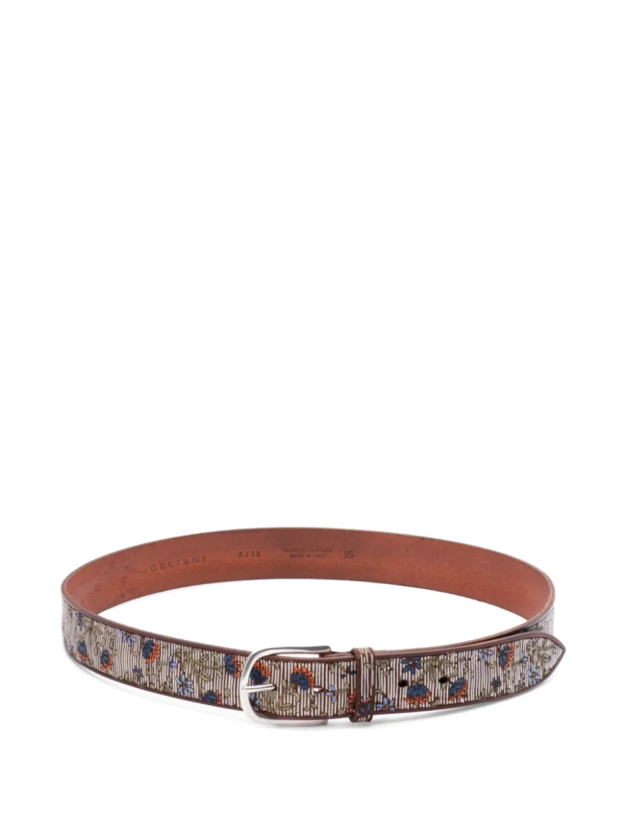 Ремень Orciani Flower Line, коричневый
Ремень Orciani Flower Line, коричневый