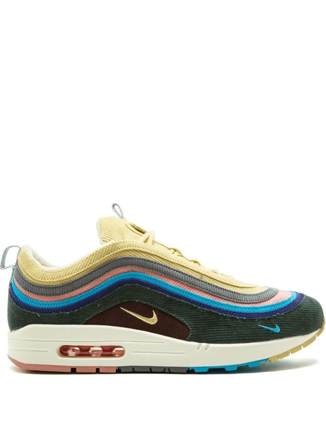 Кроссовки Air Max 1/97 из коллаборации с Sean Wotherspoon Nike, зеленый
Кроссовки Air Max 1/97 из коллаборации с Sean Wotherspoon Nike, зеленый